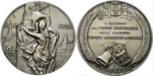 Florenz - AR-Medaille (99,44g), (60mm) 1948 ... 