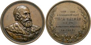 Budapest - AE-Medaille (71mm) o.J. (1885) ... 