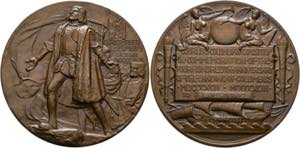 Philadelphia - AE-Medaille (76mm) 1893 von ... 