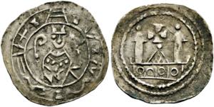 Eriacensisgepräge ca. 1170-1200 - Pfennig ... 