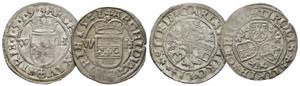 Maximilian I. 1493-1519 - Lot 2 Stück; 1/2 ... 