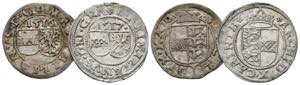 Maximilian I. 1493-1519 - Lot 2 Stück; 1/2 ... 