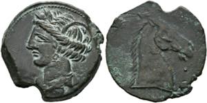 Karthago - Bronze (13,68 g), Karthago (oder ... 
