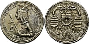 Maximilian I. 1493-1519 - Abguss vom 1 1/2 ... 