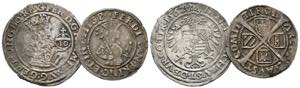 Ferdinand I. 1521-1564 - Lot 2 Stück; 10 ... 
