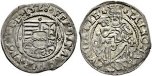 Ferdinand I. 1521-1564 - Denar 1528 Kaschau ... 