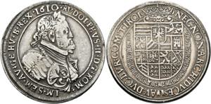 Rudolf II. 1576-1612 - Taler 1610 Hall ... 