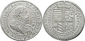 Erzherzog Maximilian 1590-1618 - Taler 1614 ... 