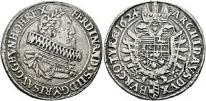 Ferdinand II. 1619-1637 - Doppeltaler 1624 ... 