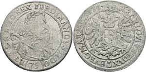 Ferdinand II. 1619-1637 - 1/2 Kippertaler zu ... 
