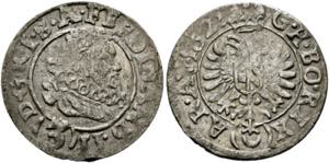 Ferdinand II. 1619-1637 - Kipper - 3 Kreuzer ... 
