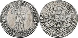 Ferdinand II. 1619-1637 - Taler 1625 Prag ... 