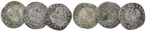 Ferdinand II. 1619-1637 - Lot 3 Stück; 3 ... 