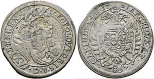 Leopold I. 1657-1705 - XV Kreuzer 1701 St. ... 