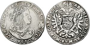 Leopold I. 1657-1705 - 1/2 Taler 1660 KvB ... 