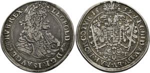Leopold I. 1657-1705 - 1/2 Taler 1699 KB ... 