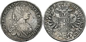 Maria Theresia 1740-1780 - 1/2 Taler 1753 ... 