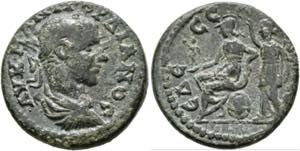 Gordianus III. 238-244 - Lokalbronze (8,91 ... 