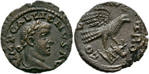 Gallienus (253-268) - Lokalbronze (4,42 g). ... 
