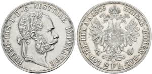 Franz Joseph 1848-1916 - Doppelgulden 1876 ... 