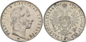Franz Joseph 1848-1916 - Gulden 1859 M ... 
