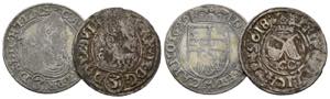 Karl 1585-1627 - Lot 2 Stück; 3 Kreuzer ... 