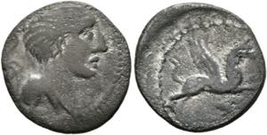 Eravisci - Denarius (3,11 g). Stilisierter ... 