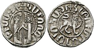 Hetoum I. 1226-1270AR-Tram (2,96g) Av.: ... 