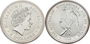 Elisabeth II. seit 19522 Dollars 1999, ... 
