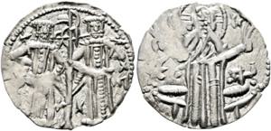 Asien I. 1186-1196Dinar (1,2g) o.J. Av.: Zar ... 