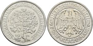 Weimarer Republik 1919-19825 Reichsmark 1931 ... 