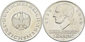 Weimarer Republik 1919-20045 Reichsmark 1929 ... 
