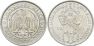 Weimarer Republik 1919-20103 Reichsmark 1929 ... 