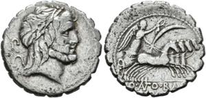Q. Antonius Balbus - Denarius (Serratus) ... 