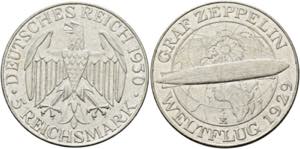 Weimarer Republik 1919-20335 Reichsmark 1930 ... 