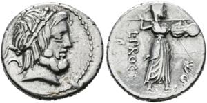L. Procilius - Denarius (3,77 g), Roma, 80 ... 