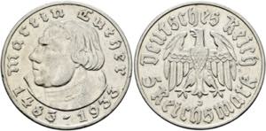 Drittes Reich 1933 - 19705 Reichsmark 1933 J ... 