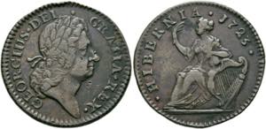 Georg I. (1714-1727)Halfpenny 1723 ... 