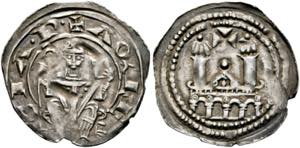 Pellegrino II. 1195-1204Anonymer Denar ... 