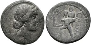 C. Iulius Caesar - Denarius (3,34 g), ... 