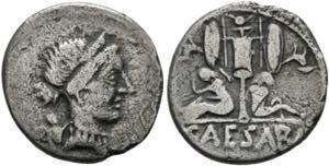 C. Iulius Caesar - Denarius (3,38 g), ... 