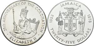 JAMAIKA25 Dollars 1978; 25. ... 