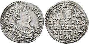 Sigismund III. 1587-16323 Groschen 1597 ... 