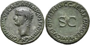 Germanicus (4 v.Chr.-19 n.Chr.) - As (10,75 ... 