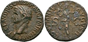 Claudius (41-54) - As (10,96 g), Roma, 42-43 ... 