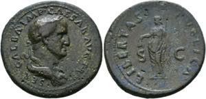 Galba (68-69) - Sestertius (26,54 g), Roma, ... 