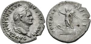 Vespasianus (69-79) - Denarius (3,04 g), ... 