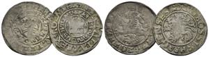 Ferdinand I. 1521-1564Lot 2 Stück; Prager ... 