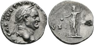 Vespasianus (69-79) - Denarius (3,10 g), ... 