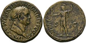 Vespasianus (69-79) - Sestertius (26,29 g), ... 